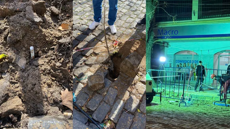 Lee más sobre el artículo Un delivery descubrió un túnel de tres metros creado para robar un banco en San Isidro: evitó un golpe millonario